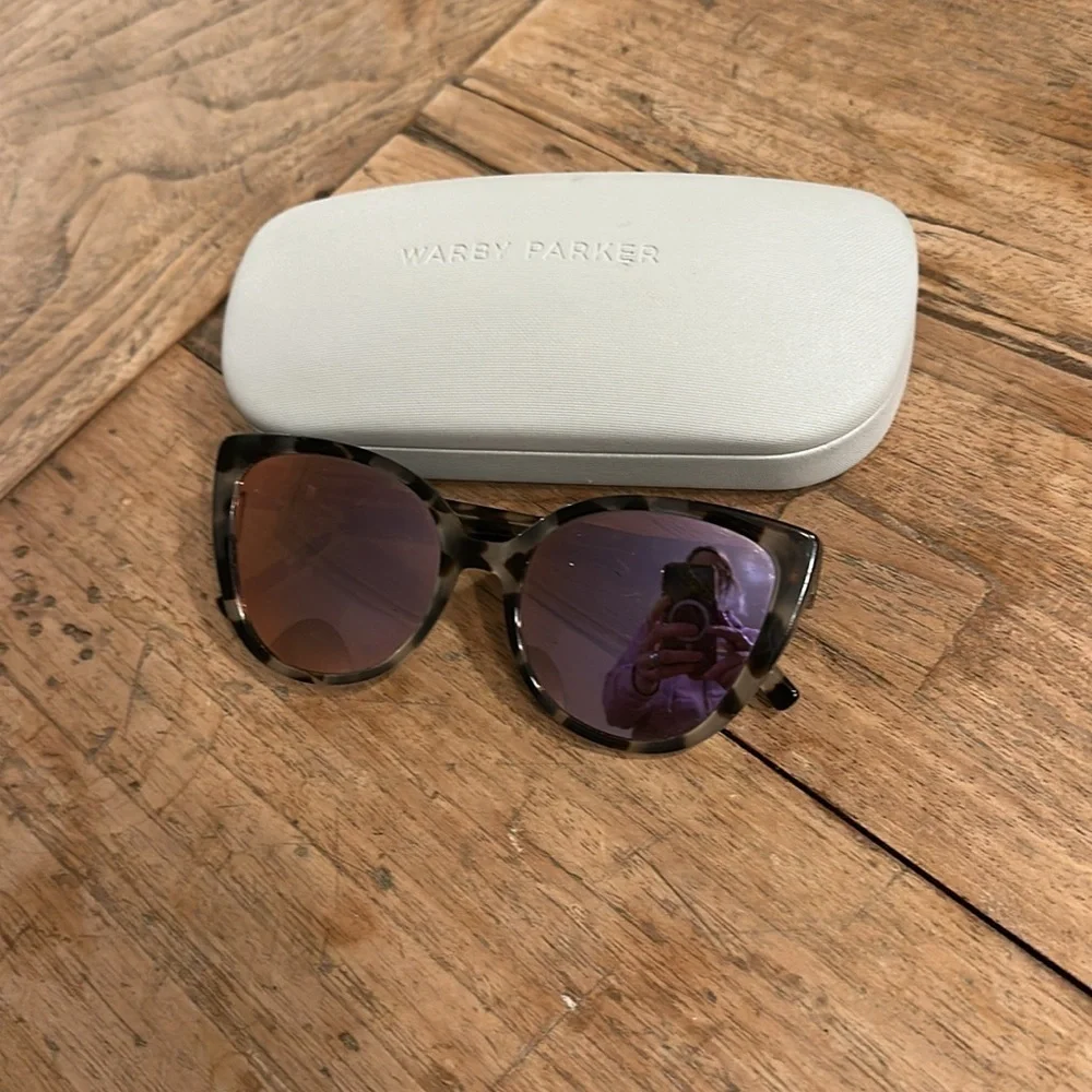 Warby Parker Cat Eye Sunglasses Women Tortoise Phoebe FRAMES ONLY